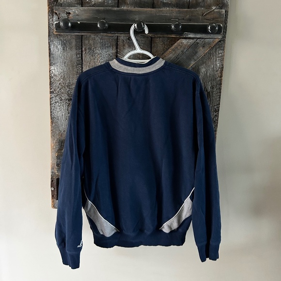 Men's Vintage Russel Quarter Zipper Sweatshirt w/Side Pockets - Picture 2 of 3